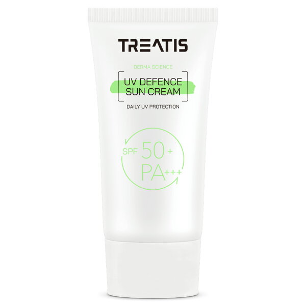 リニューアル/韓国美容皮膚科ブランド[Treatis] UV Defense Sun Cream 日焼け止め 60ml SPF 50+ PA+++/デイリーサンケア/乾燥肌/敏感肌/ドクターズコスメ