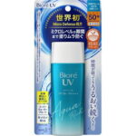 【送料無料（ネコポス）】花王 ビオレUVアクアリッチウォータリージェル＜90ml＞ SPF50+【花王 kao Biore 日焼け止め 日やけ止め 化粧下地 UVケア】